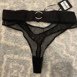 Honey Birdette Black Thong